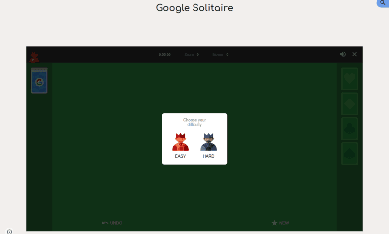 Google Solitaire