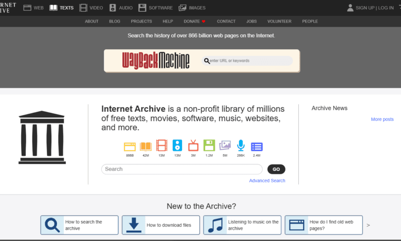 internet archive