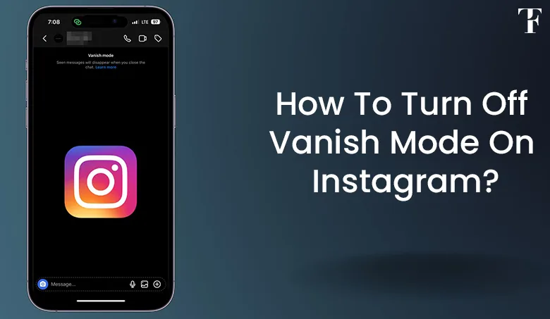 how to turn off vanish mode on Instagram