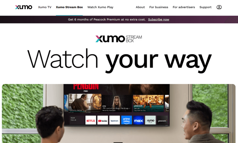 Xumo stream box