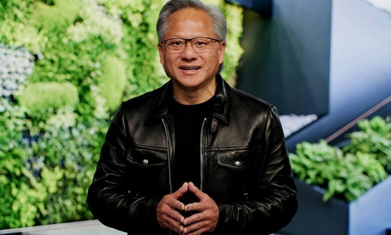 Nvidia CEO Jensen Huang says his AI chips are improving faster